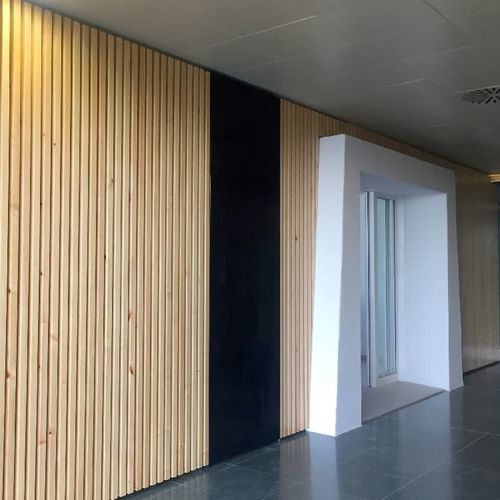 Lambris mural - Grupo GUBIA - en pin / en bambou / lisse