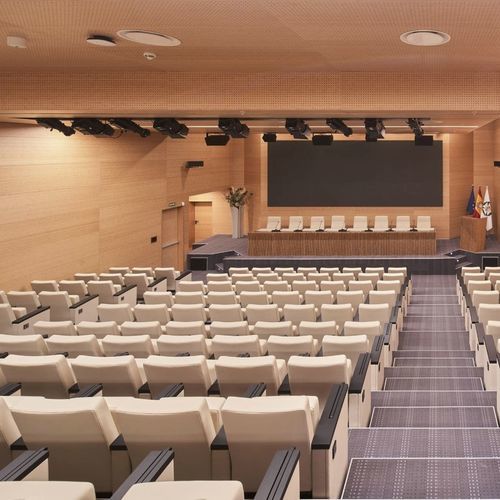 Faux-plafond en bambou - Grupo GUBIA - en panneaux / pour auditorium / d'intérieur