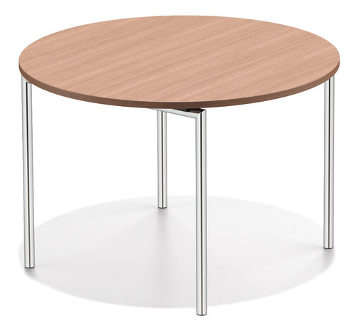 Table contemporaine - LACROSSE II - Casala - en bois / avec piètement en aluminium / rectangulaire