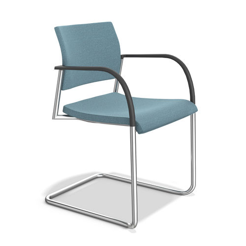 Chaise visiteur contemporaine - COOPER II - Casala - d'intérieur / en polypropylène / en tissu