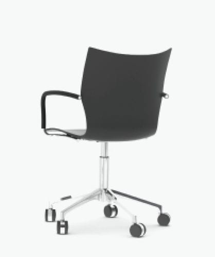 Chaise visiteur contemporaine - ONYX IV - Casala - d'intérieur / en tissu / en hêtre