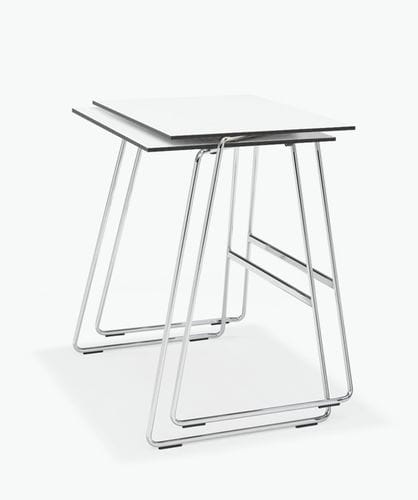 Table d'enseignement contemporaine - CLASS  - Casala - en bois / avec piètement en métal / rectangulaire