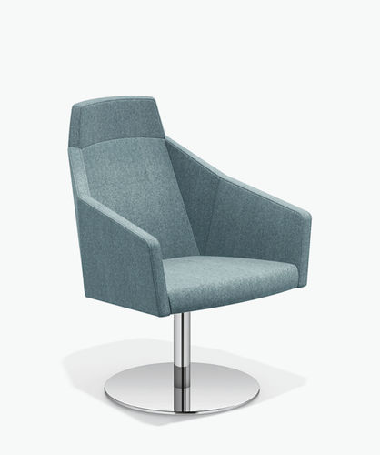 Chaise visiteur contemporaine - PARKER V - Casala - d'intérieur / en tissu / avec piètement en métal