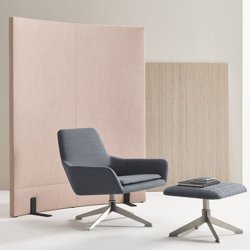 Séparateur d'espace en tissu - BRICKS WALL - Casala - en mousse / pour bureau / pour espace public