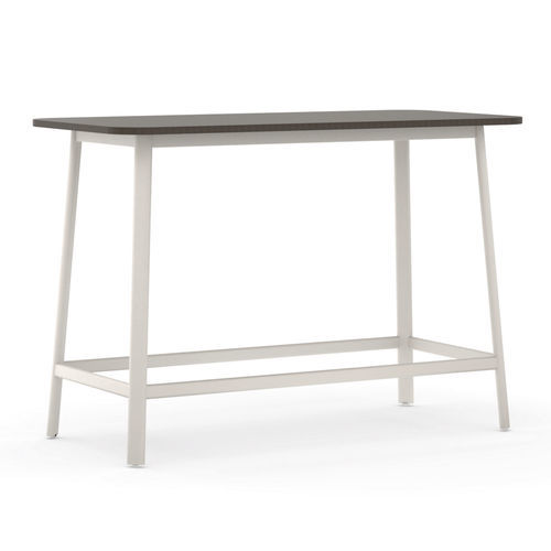 Table contemporaine - SOLID - Casala - en bois / avec piètement en métal / rectangulaire
