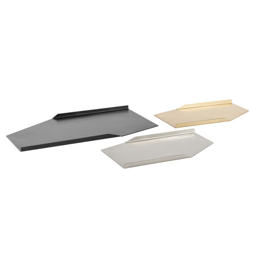 Plateau de service en laiton - FOLD - Steininger Designers - en acier / en cuivre / en zinc