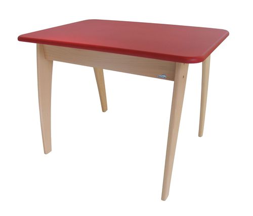 Table contemporaine - BAMBINO - Geuther - en bois / avec piètement en bois / rectangulaire