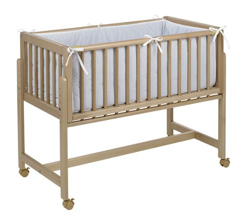 Lit pour bébé simple - BETTY 2-IN-2 - Geuther - contemporain / à roulettes / en hêtre