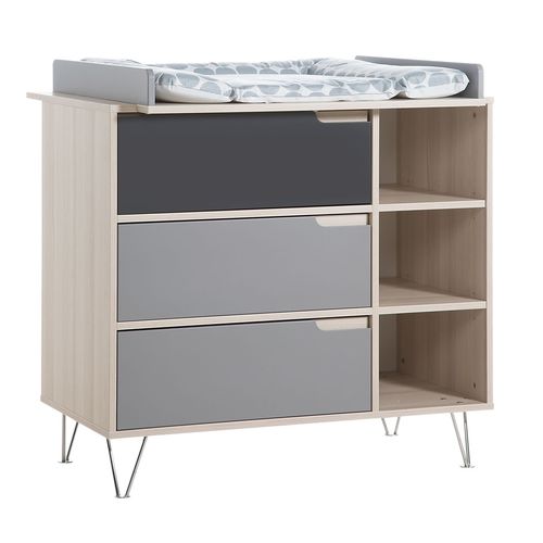 Table à langer en MDF laqué - MARIT - Geuther - agglomérée / sur pied / professionnelle