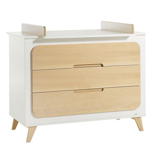 Table à langer en hêtre - TRAUMWALD - Geuther - sur pied / professionnelle
