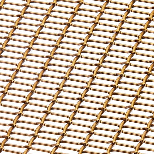 Maille métallique décorative - LPZ-28 - BANKER WIRE - en laiton / en aluminium / en acier