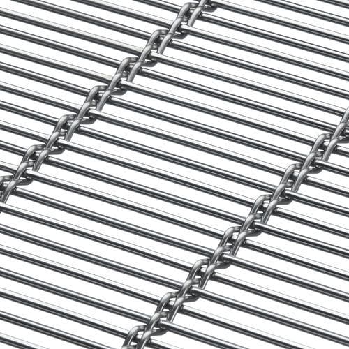 Maille métallique décorative - M13Z-179 - BANKER WIRE - en laiton / en acier / en bronze