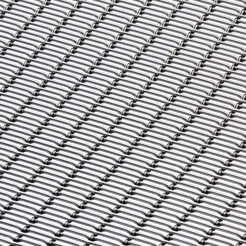 Toile métallique tissée décorative - M12Z-16 - BANKER WIRE - en cuivre / en acier inoxydable / en laiton
