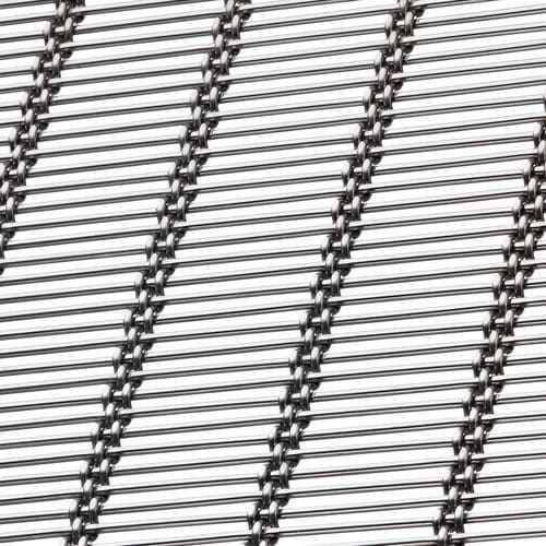 Maille métallique décorative - M13Z-187 - BANKER WIRE - en laiton / en acier / en bronze