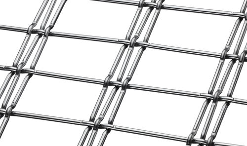 Maille métallique décorative - M13Z-225 - BANKER WIRE - en laiton / en aluminium / en acier