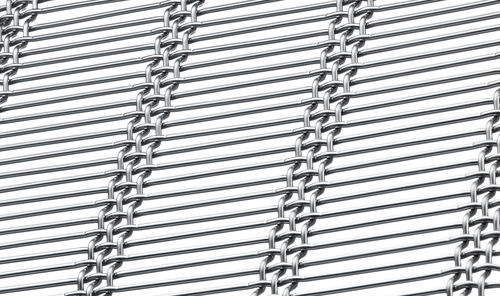 Maille métallique décorative - M13Z-345 - BANKER WIRE - en laiton / en acier / en bronze