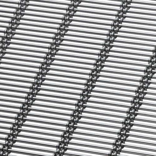 Maille métallique décorative - M14Z-3 - BANKER WIRE - en inox / pour façade / pour aménagement extérieur