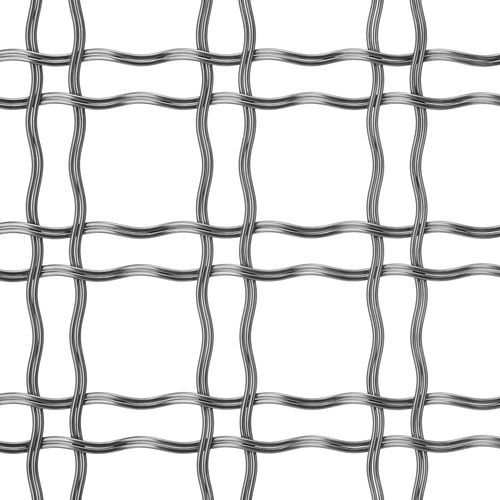 Maille métallique décorative - M44-12 - BANKER WIRE - en laiton / en acier / en bronze