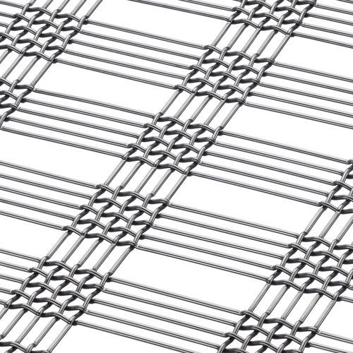 Maille métallique décorative - M55Z-2 - BANKER WIRE - en acier / en acier inoxydable / pour bâtiment