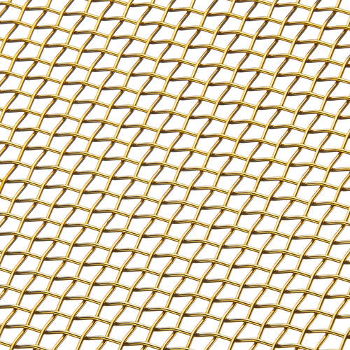 Maille métallique décorative - P-258 - BANKER WIRE - en laiton / en acier / en bronze