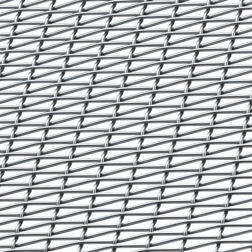 Maille métallique décorative - PZ-11 - BANKER WIRE - en acier inoxydable / pour façade / pour bardage