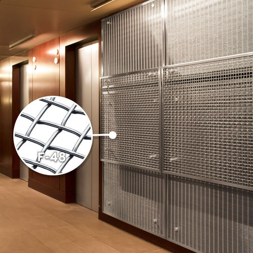 Maille métallique décorative - F-48 - BANKER WIRE - en laiton / en aluminium / en acier