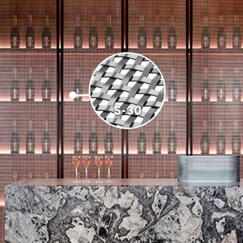 Maille métallique décorative - S-30 - BANKER WIRE - en laiton / en acier / en bronze