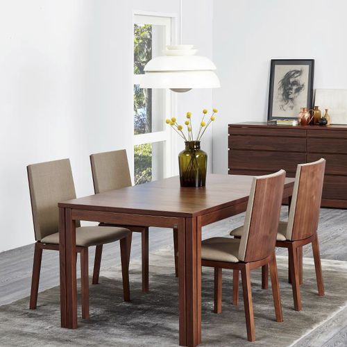 Table à manger contemporaine - #23 - Skovby - en chêne / en noyer / en bois laqué