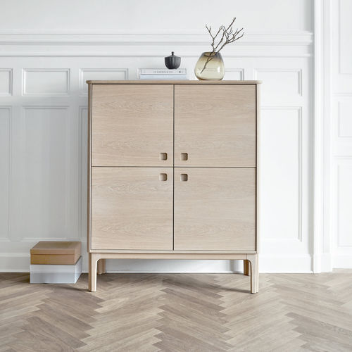 Buffet haut - #302 - Skovby - contemporain / en chêne / en noyer