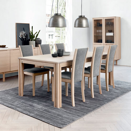 Table à manger design scandinave - #24 - Skovby - en chêne / en noyer / en stratifié
