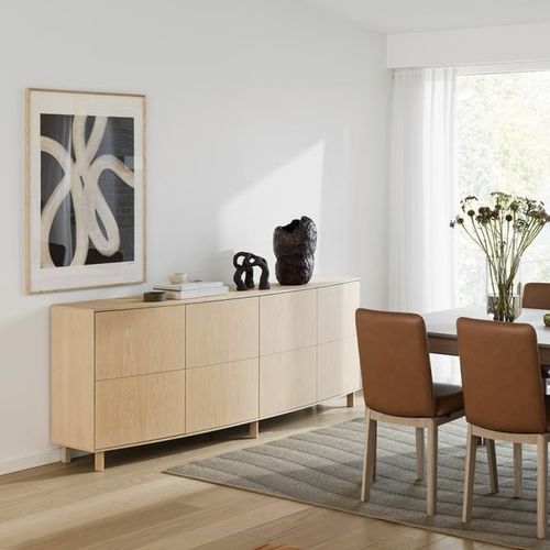 Buffet contemporain - #414 - Skovby - en chêne / en noyer / en bois massif