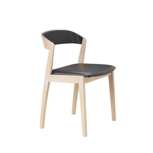 Chaise de salle à manger contemporaine - #826 - Skovby - d'intérieur / en tissu / en cuir