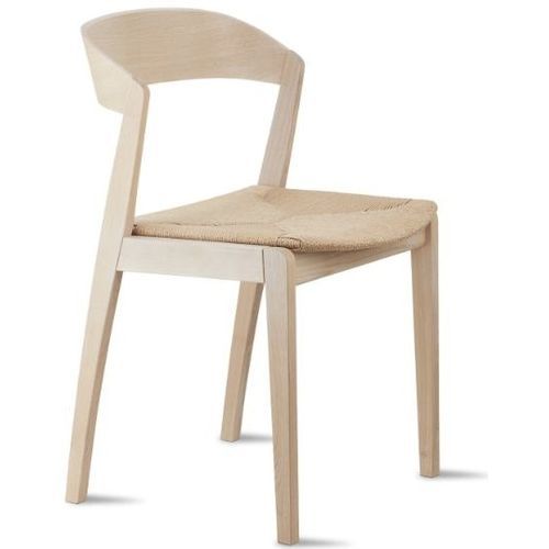 Chaise de salle à manger contemporaine - #827 - Skovby - d'intérieur / en chêne / en noyer