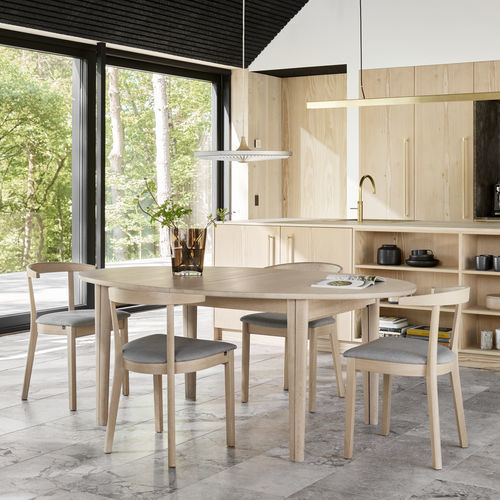 Table à manger contemporaine - #78 - Skovby - en chêne / en noyer / en bois laqué