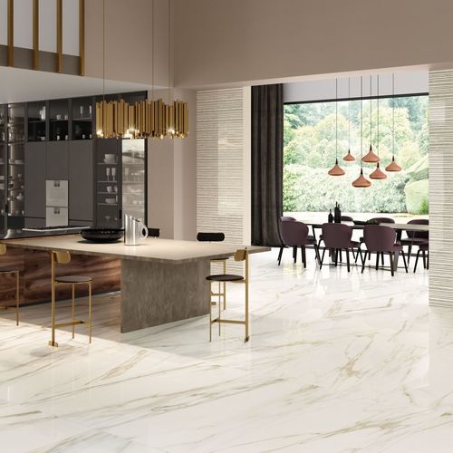 Carrelage en grès cérame - BOUTIQUE - Gruppo Ceramiche Ricchetti - poli / d'intérieur / d'extérieur
