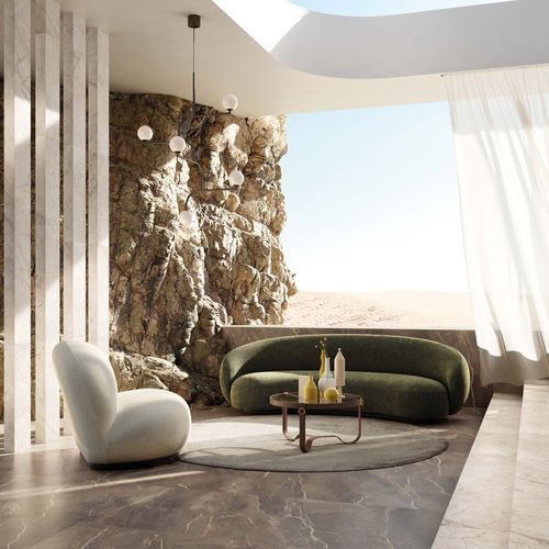 Carrelage en grès cérame - NEOLITICA   - Gruppo Ceramiche Ricchetti - brillant / d'intérieur / de salle de bain