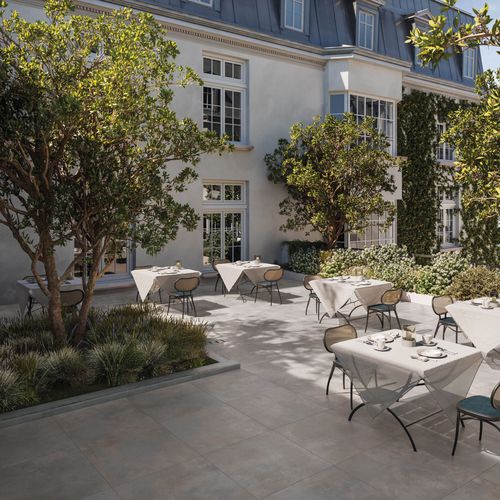Carrelage en grès cérame - BETON DESIGN - Gruppo Ceramiche Ricchetti - poli / d'intérieur / d'extérieur