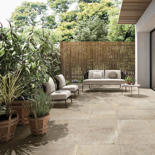 Carrelage en grès cérame - STONEMIX - Gruppo Ceramiche Ricchetti - poli / d'intérieur / de salon