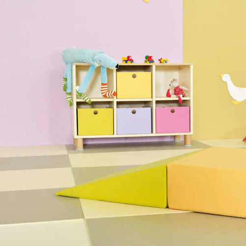Meuble de rangement de sol - MI 126 - CAMILLO SIRIANNI SAS - pour crèche / pour école maternelle