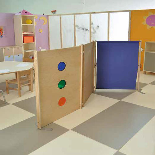 Cloison amovible - MI 372 - CAMILLO SIRIANNI SAS - modulaire / en bois / professionnelle