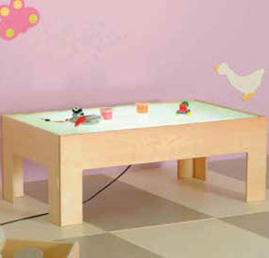 Table de jeu pour enfant contemporain - MI 571 - CAMILLO SIRIANNI SAS - pour crèche / pour école maternelle / en contreplaqué