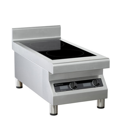 Table de cuisson vitrocéramique à induction - MO2I 8000 - ADVENTYS - professionnelle / 2 foyers / à poser