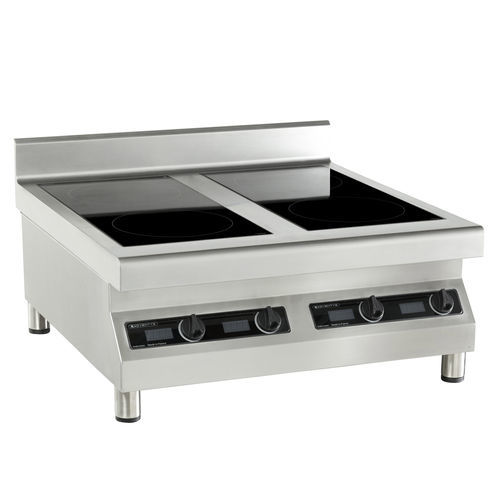 Table de cuisson vitrocéramique à induction - MO4I 24000 - ADVENTYS - professionnelle / 4 foyers / sur pied
