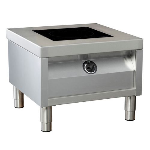 Table de cuisson vitrocéramique à induction - FISP - ADVENTYS - professionnelle / 1 foyer / à poser