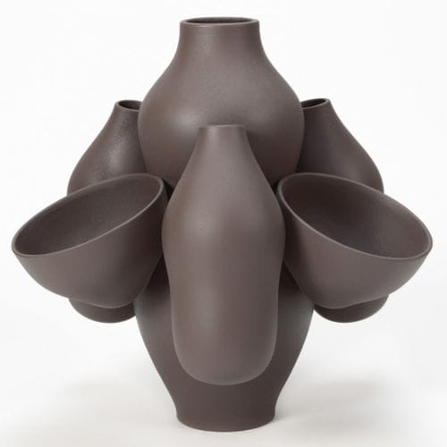 Vase contemporain - ALLPA - Moustache - en céramique