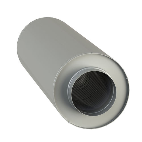 Silencieux pour bouches de ventilation en tôle - RS - SCHAKO KG - en laine minérale