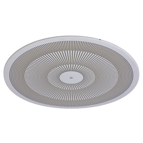 Diffuseur à déplacement d'air au plafond - DAV - SCHAKO KG - rond / en métal / résidentiel