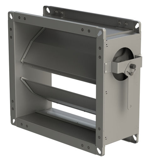 Clapet de ventilation en aluminium - HK - SCHAKO KG - en acier galvanisé / en inox / pour bâtiment