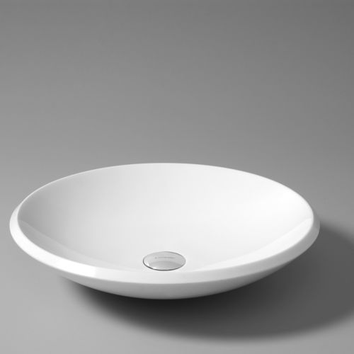Vasque à poser - OPALITE - ARTELINEA - en céramique / ronde / sans trou