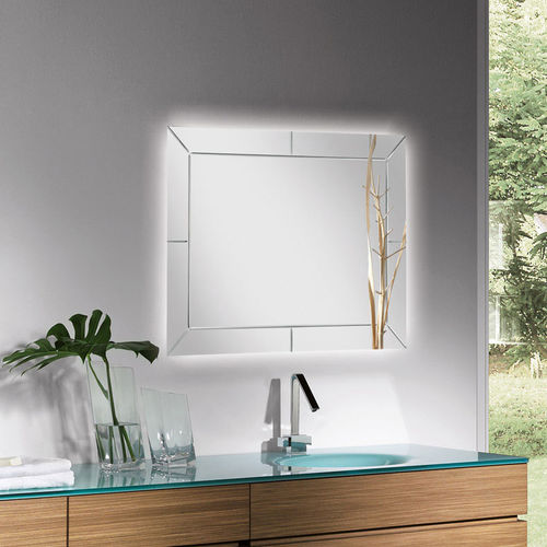 Miroir de salle de bain mural - LIBERTY  - ARTELINEA - contemporain / rectangulaire / horizontal